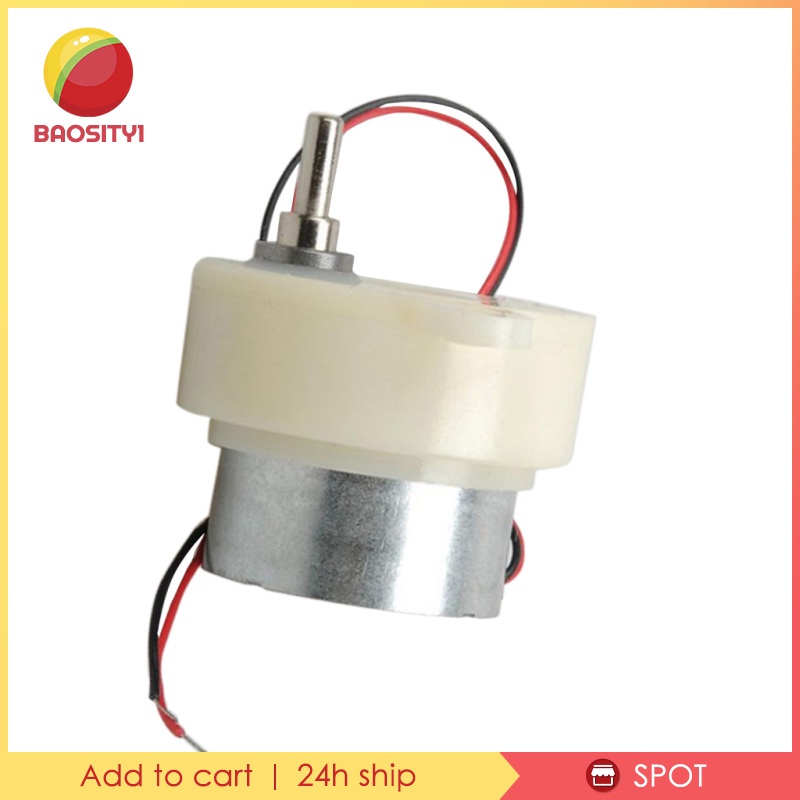 Mô tơ giảm tốc DC 3V 6V 12V cho tàu thuyền