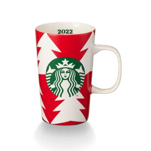 [LIFEMCMBP4 -12% đơn 250K] Cốc Sứ Mug Starbucks 12Oz (355ml) 2022 Red Cup