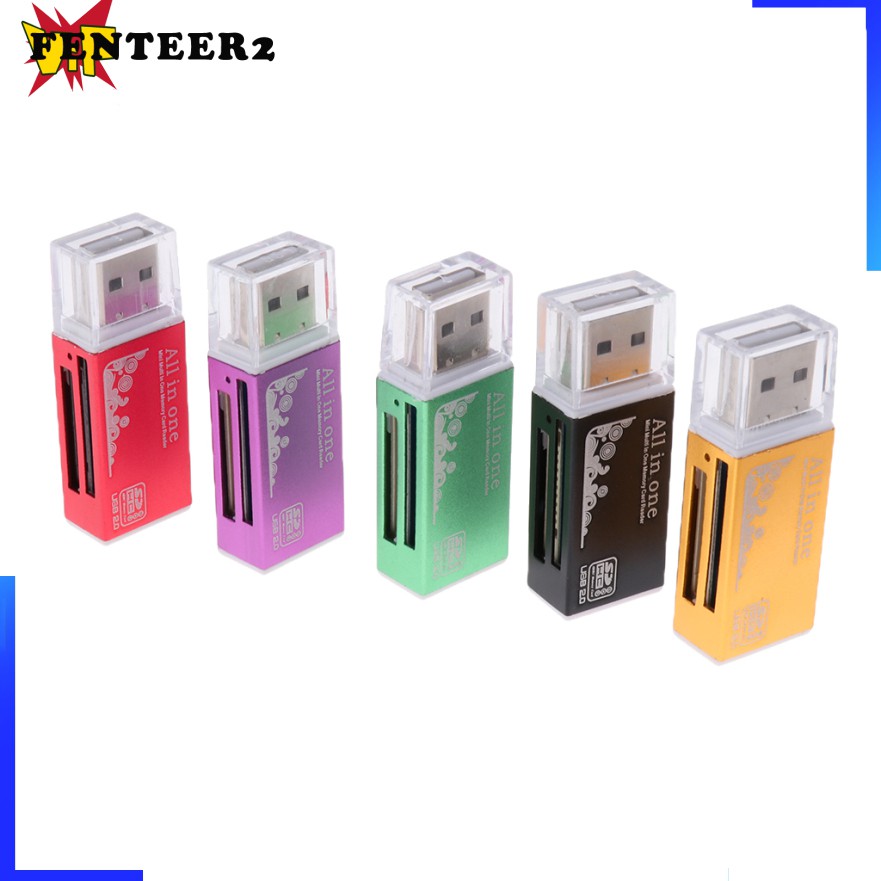 Đầu Đọc Thẻ Nhớ Usb 2.0 Cho Micro Sd Sdhc Tf M2 Mmc Ms Ms Pro
