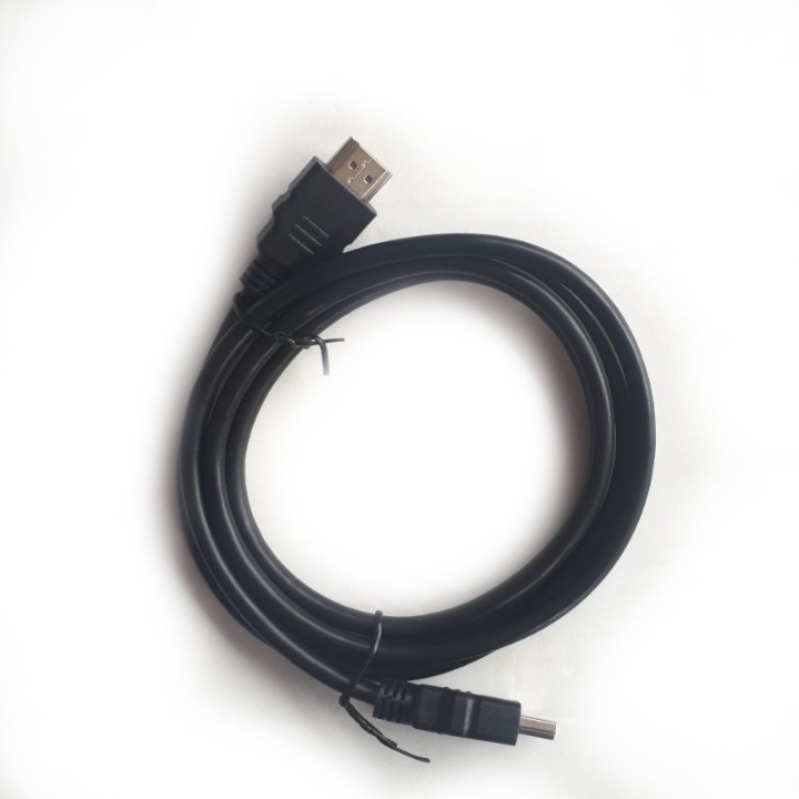 Dây cáp hdmi 1.5m tròn đen giá rẻ