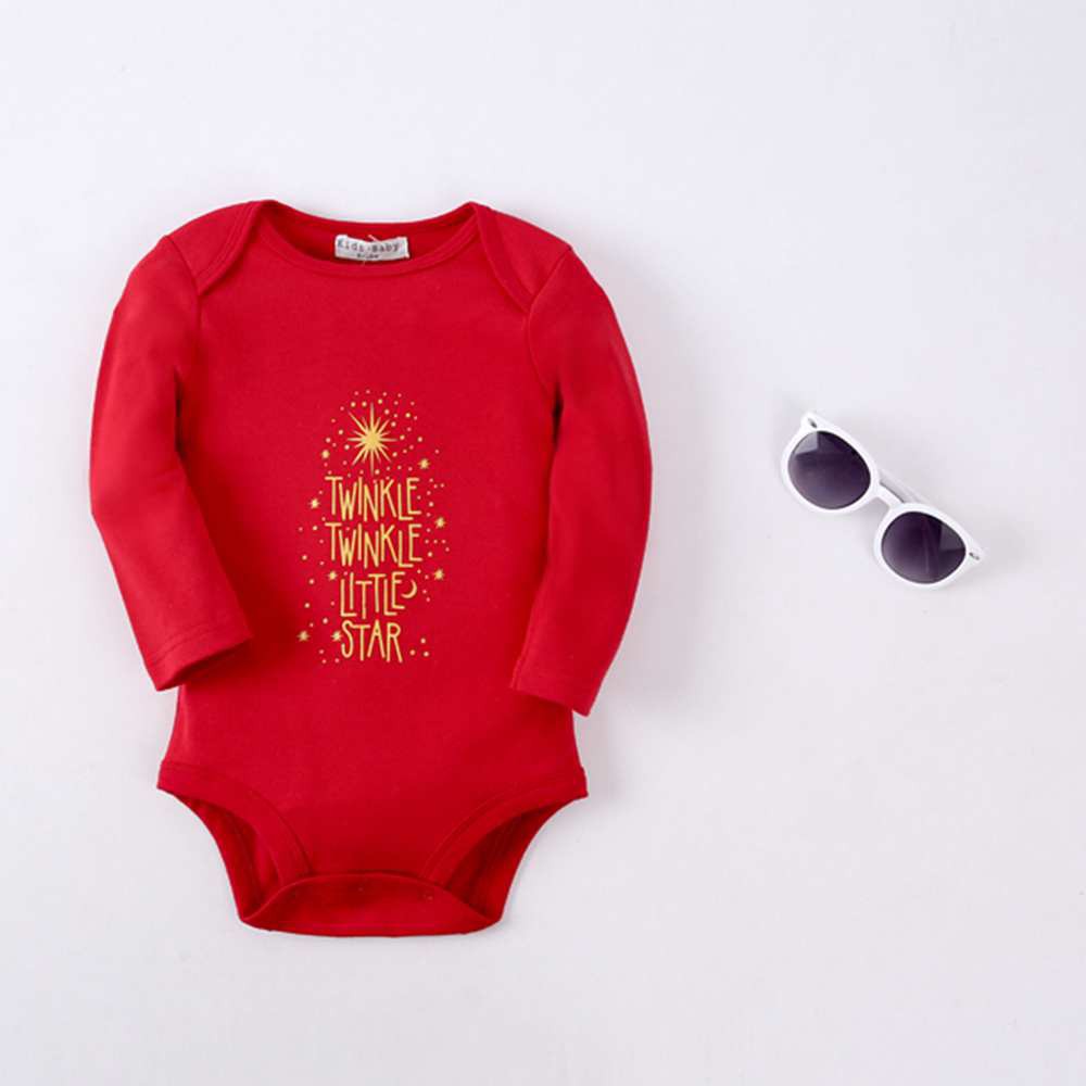 Sanlutoz Cotton Newborn Boys Girls Bodysuits Lovely New Year