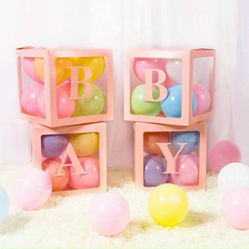 Hộp Bỏ Bong Bóng Trang Trí Tiệc Sinh Nhật