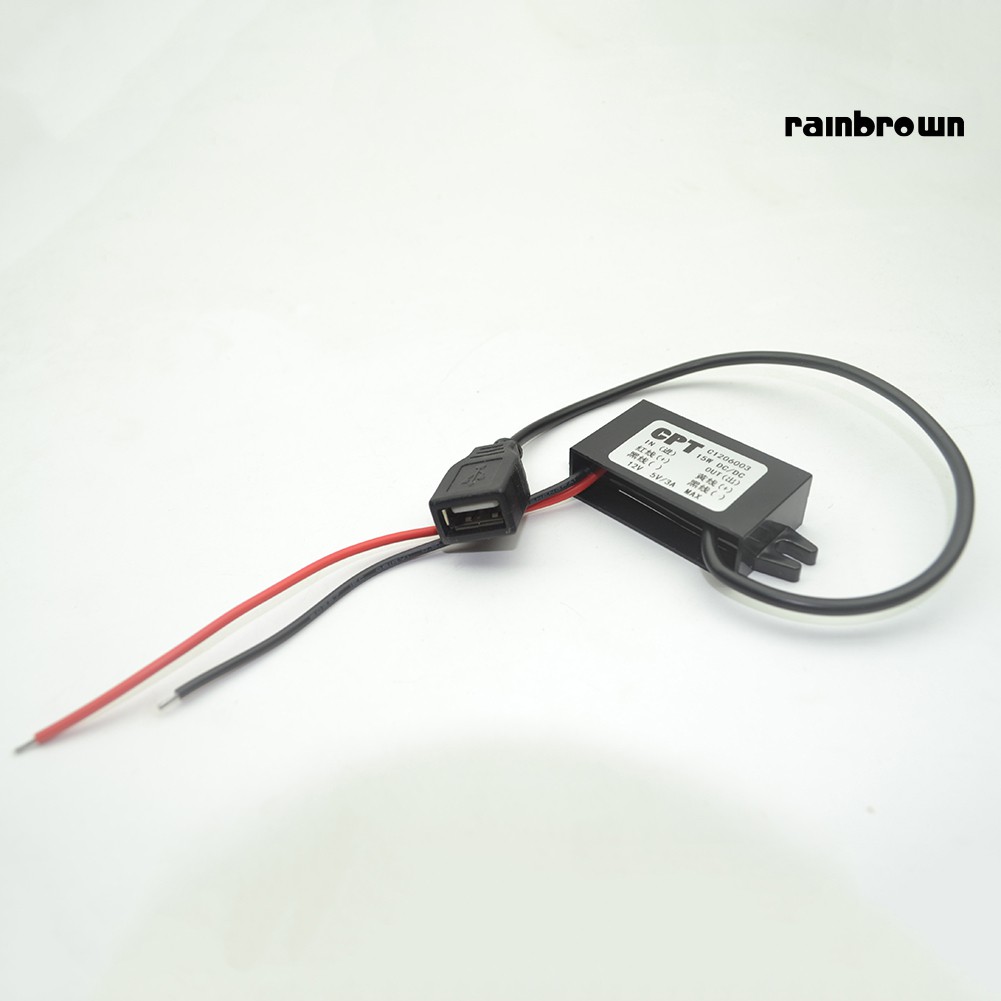 Bộ Sạc Chuyển Đổi 12v Sang 5v 3a Max Cho Máy Tính Bảng Gps Trên Xe Hơi