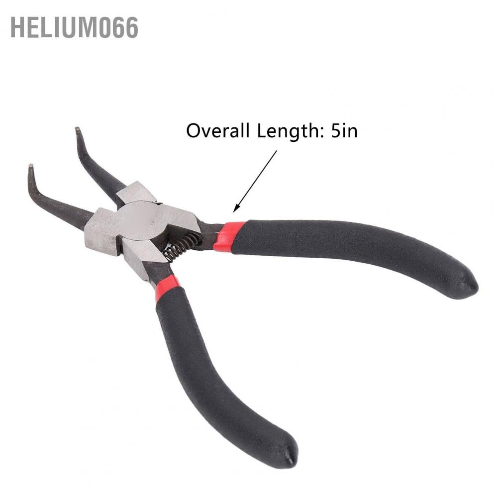 Helium066 Kìm bấm vòng 5in uốn cong bên trong bằng thép carbon Công cụ tẩy kềm SK ‑ 1