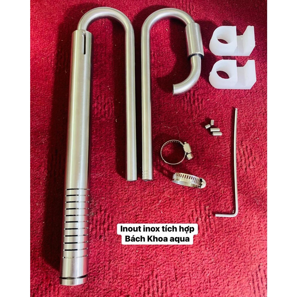 IN OUT INOX CÓ LỌC VÁNG XOAY - LỌC VÁNG TÍCH HỢP CHO BỂ CÁ