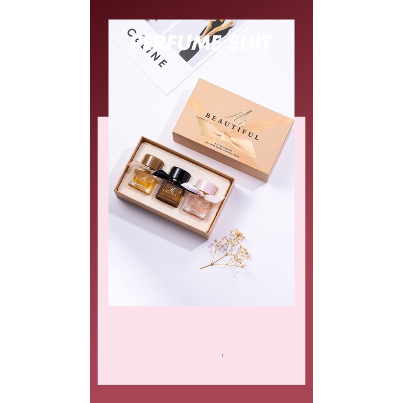 Set 3 lọ nước hoa nữ Comavi Luxury Beautyful xịt thơm hương lâu nhẹ nhàng tinh tế NH14 | BigBuy360 - bigbuy360.vn
