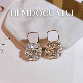 Bông tai S925 Nesrine bling bling lấp lánh - Tiemdocuatui BT056