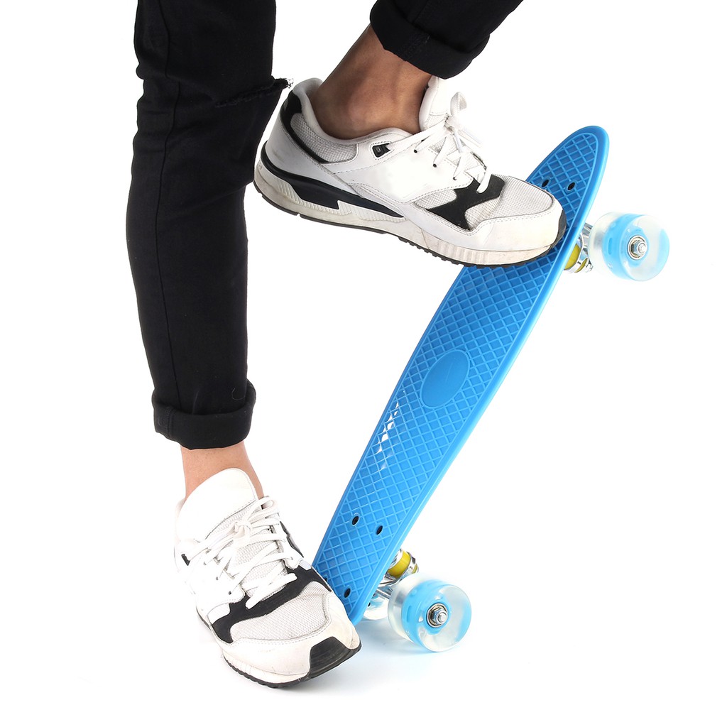 Ván trượt Skateboard Penny nhiều màu có bánh đèn led phát sáng