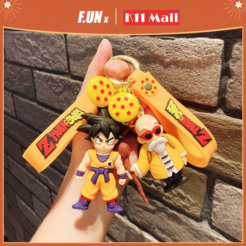 Móc Khóa Nhựa Hình Nhân Vật Goku Trong Phim Hoạt Hình Dragon Ball Dễ Thương