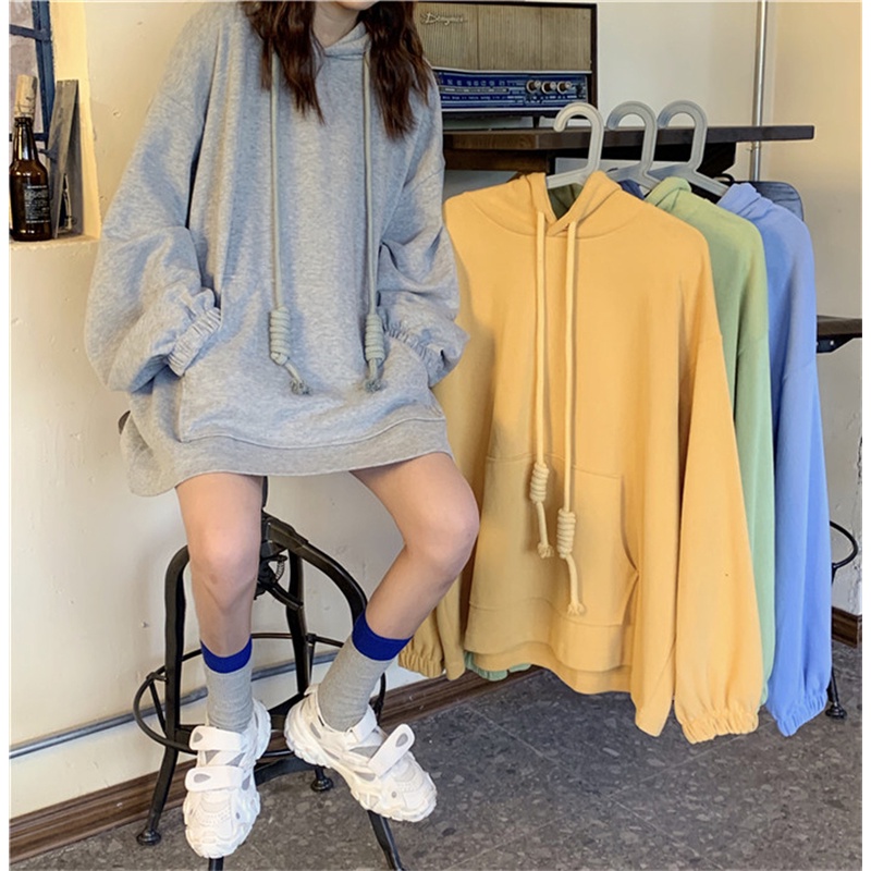 Áo Hoodie Mỏng Tay Dài Thời Trang Mùa Thu Cho Nữ