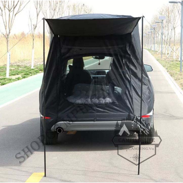 Lều gắn cốp xe hơi, lều che nắng gắn đuôi xe dành cho cắm trại dã ngoại - Camping VietNam