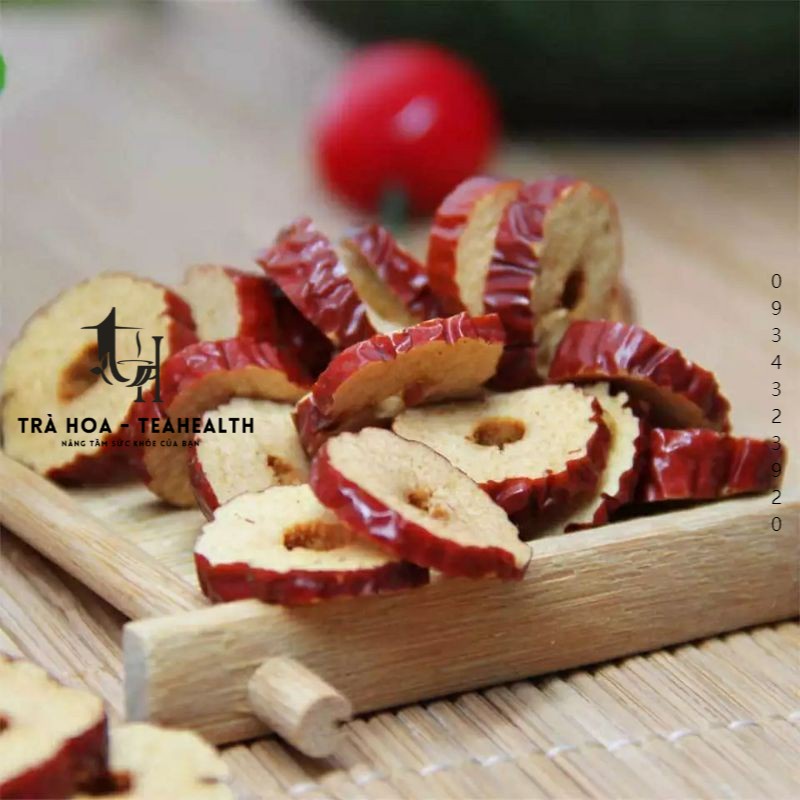 1KG TÁO ĐỎ THÁI LÁT SẤY KHÔ - CẮT TỪ QUẢ TÁO LỚN