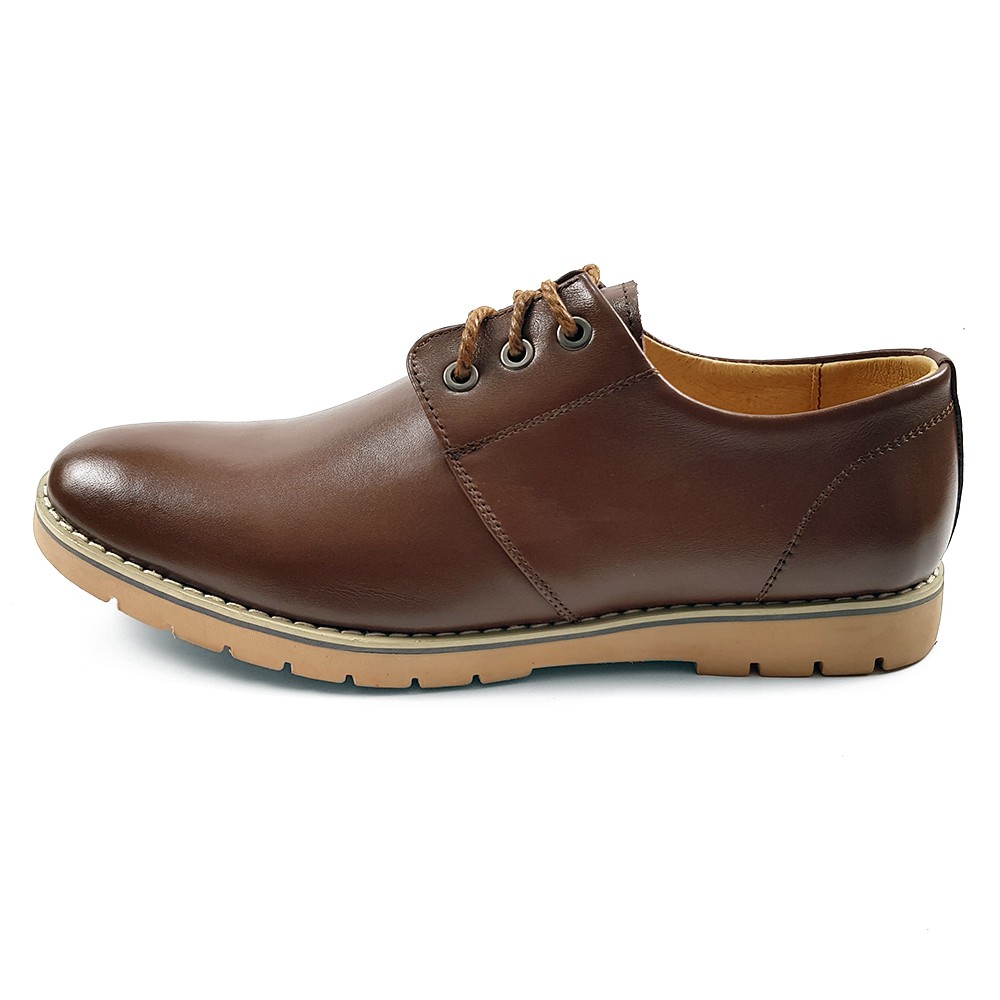 Giày Dr Nam Da Bò Thật Buộc Dây DR01ES