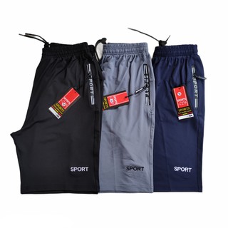 Quần Thể Thao Nam, Quần Short Nam, Thun Lạnh, Poly Dệt 2 Lớp