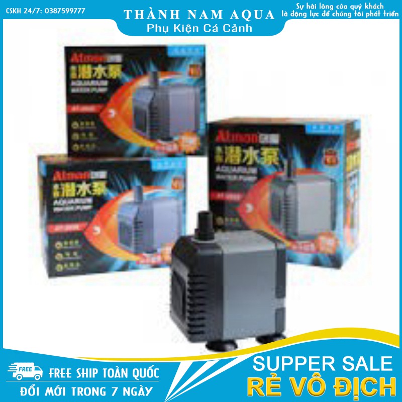 Bơm Atman 301s 302s, 303s, 304s, 305s, 306s cho bể cá