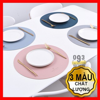 Khăn lót chén dĩa tròn vintage mộc 29cm