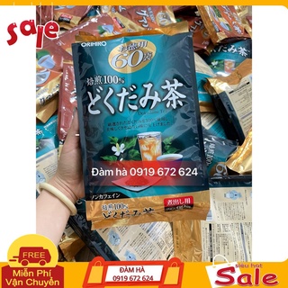 Trà diếp cá Dokudami Tea 60 túi Orihiro Nhật Bản