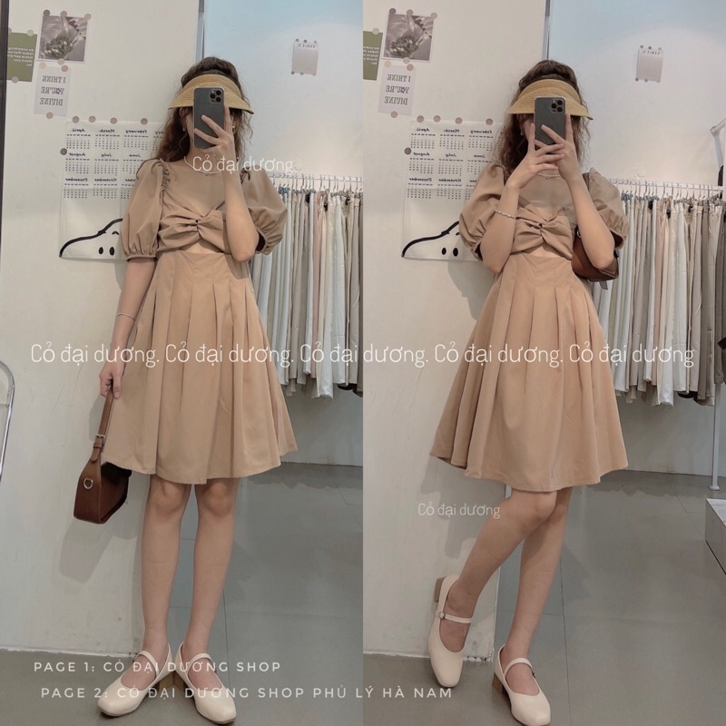 váy hở lưng ngắn 6965