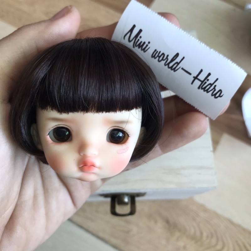 [nhiều mẫu ]Tóc giả búp bê size 1/8. Wig Doll 1/8 BJD. Wig búp bê BJD 1/8