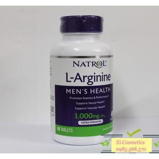 Viên uống Natrol L-Arginine 3000 Mg 90 viên