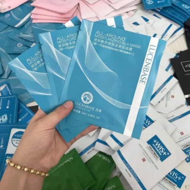 Mặt Nạ Tơ Tằm Dưỡng Ẩm LUCENBASE