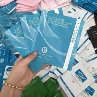 Mặt nạ tơ tằm dưỡng ẩm lucenbase