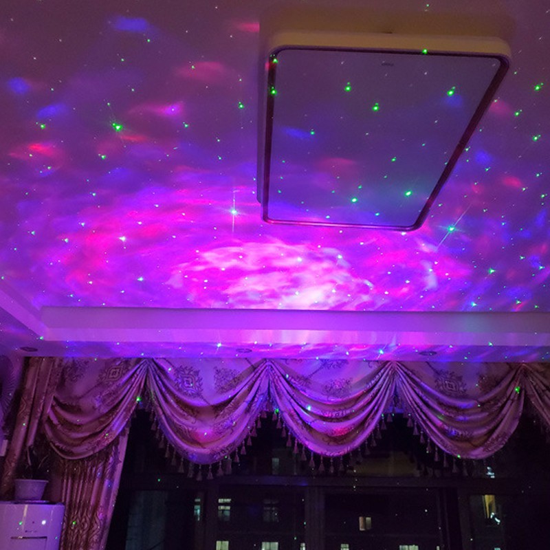 Đèn led trang trí cho phòng karaoke, đèn nền kết hợp với đèn nháy theo nhạc đèn bay phòng - dopa