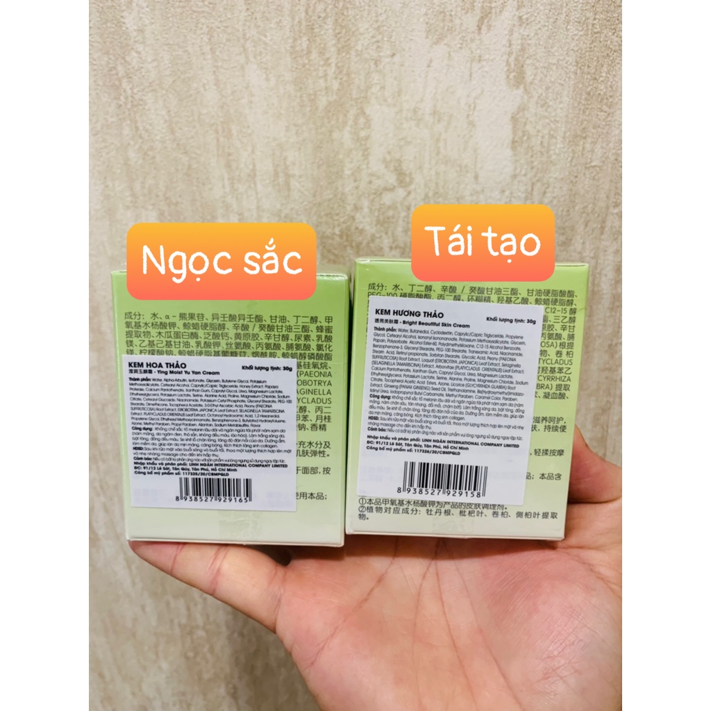 Kem Hương Thảo - Kem Tái Tạo Tầng Sâu