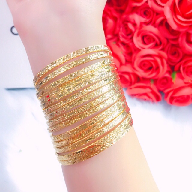 Bộ 7 vòng ximen khoá giống vanng thật mới nhất H29