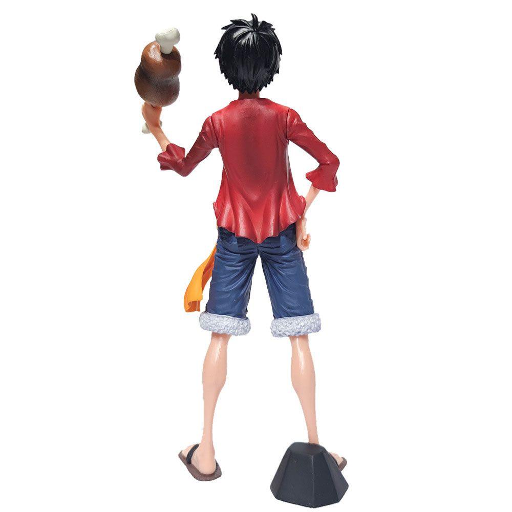REBUY1 Mô Hình Nhân Vật Luffy Monkey D Luffy Mắt Ngôi Sao Mặt Cười Trang Trí