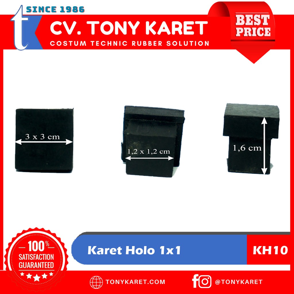 Chân Bàn Ghế Bằng Cao Su Và Thép Không Gỉ 1X1Cm An Toàn Tiện Lợi 1x1