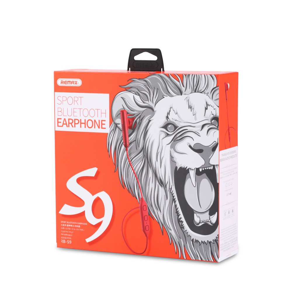 Tai nghe Bluetooth thể thao Remax RB-S9 8h nghe nhạc - Hàng Chính Hãng