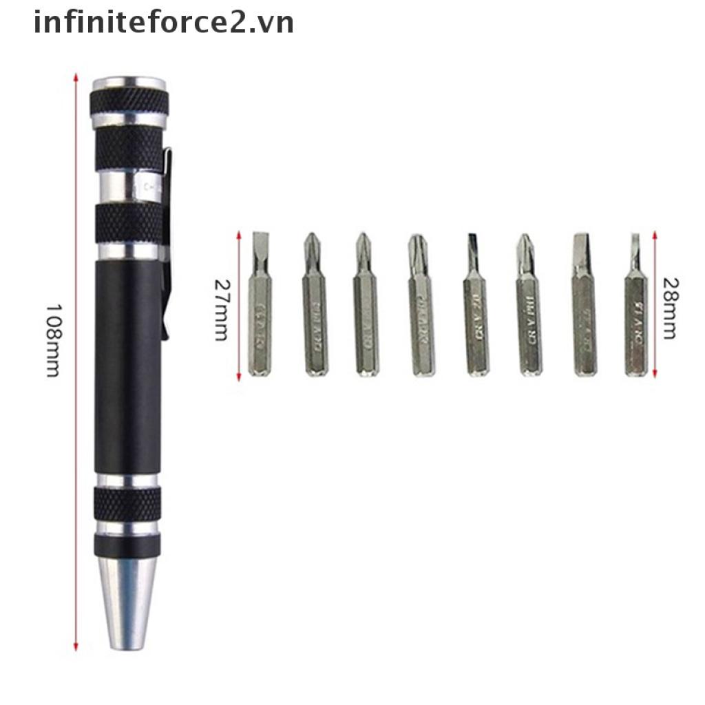 Tua Vít Mini 8 Trong 1 Tiện Dụng