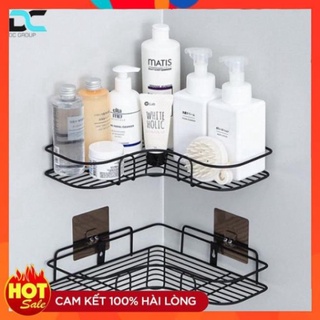 Kệ góc sắt dán tường nhà tắm