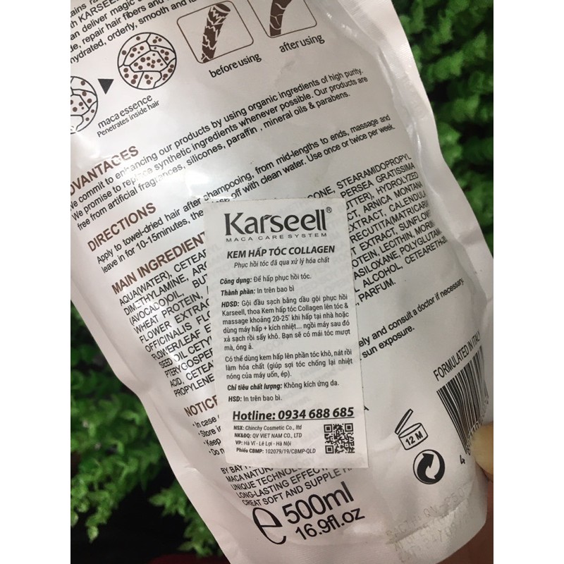 Hấp phục hồi tóc nát KARSEELL chính hãng | BigBuy360 - bigbuy360.vn
