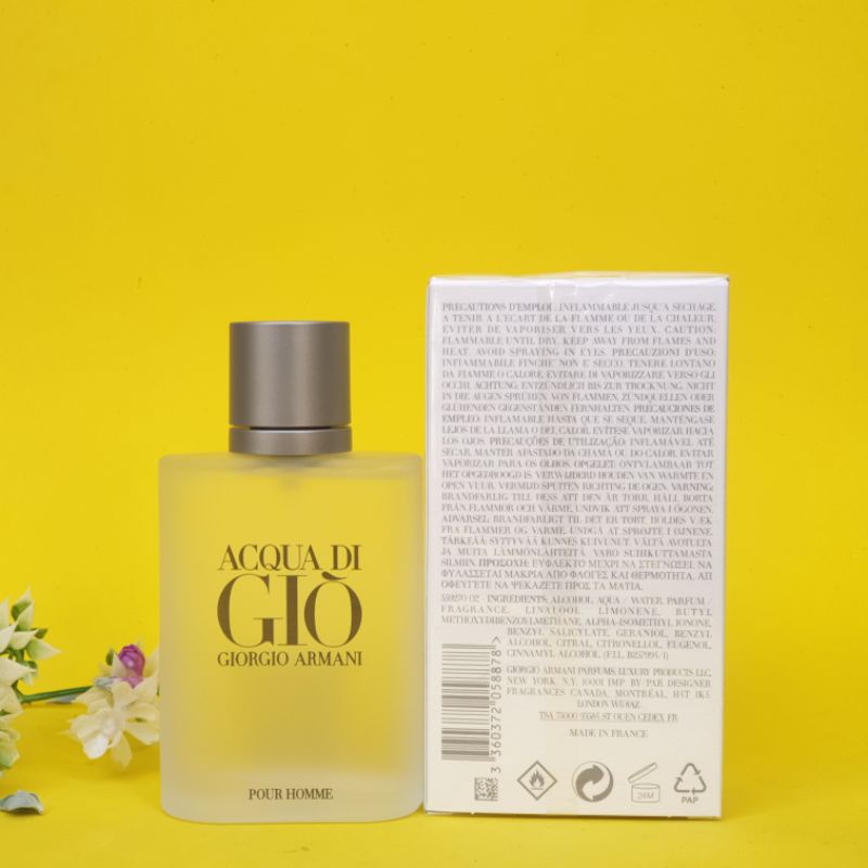 Nước Hoa Fullsize Nam Acqua Di Gio Pour Homme EDT 100ml