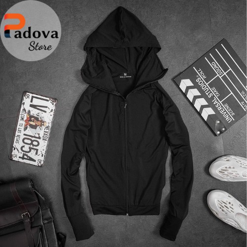 Áo chống nắng nam kéo cao che mặt, tay áo dài che mu bàn tay chống tia UV  thông hơi, thoáng mát PADOVA - PV02 | BigBuy360 - bigbuy360.vn