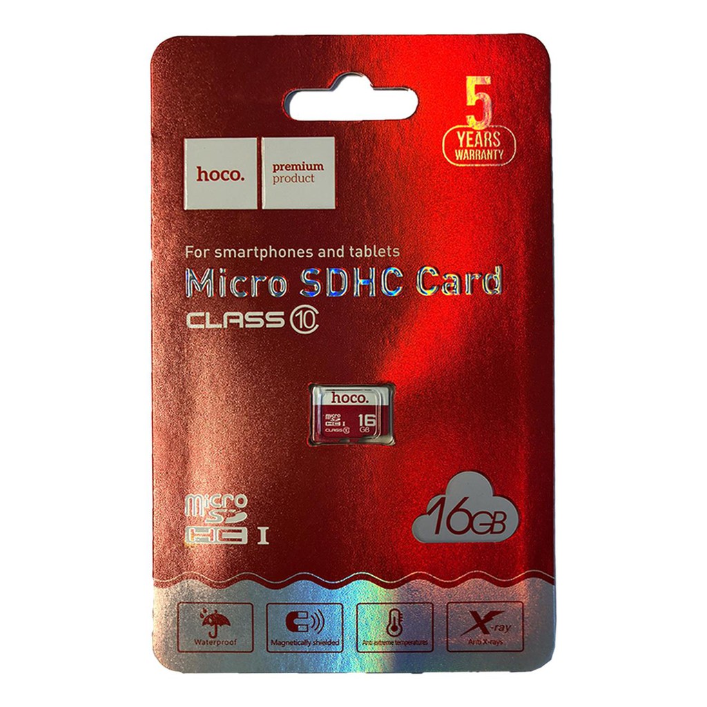 Thẻ nhớ Hoco tốc độ cao 16GB TF micro-SD