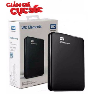 Ổ cứng di động 500Gb Elements tặng túi chống sốc