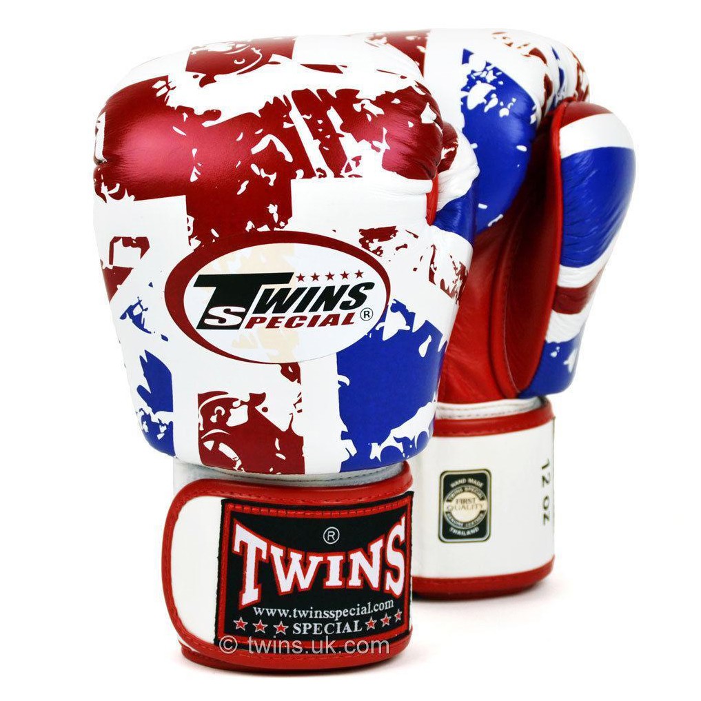 Găng tay Boxing Muay Thai Twins FBGV-44UK Cờ Mỹ