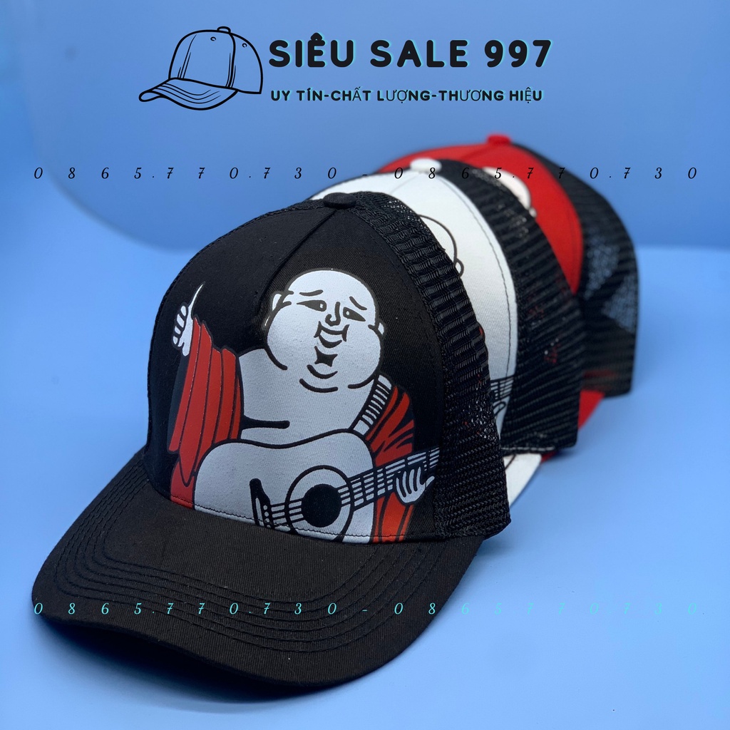 NÓN KẾT ÔNG ĐỊA 3 MÀU PHỐI LƯỚI SIÊU ĐẸP ĐỘI LÀ MAY MẮN