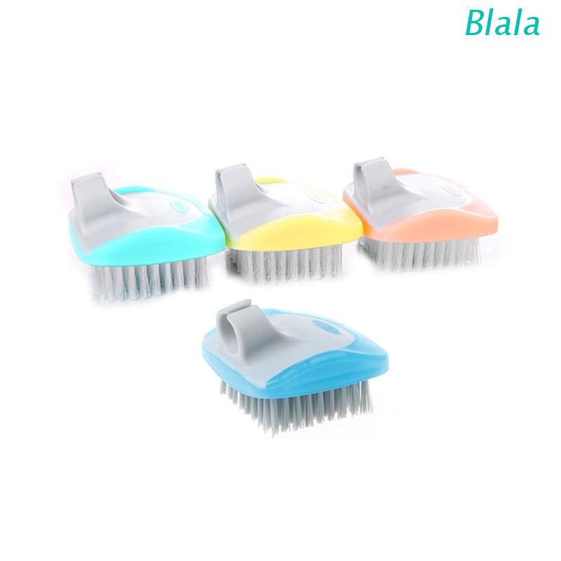 Bàn Chải Rửa Rau Củ Mini Bảo Vệ Ngón Tay