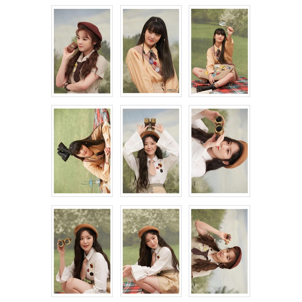 Lomo Card Ảnh (G)-IDLE - SEASON GREETING 2020 ( 27 ảnh)