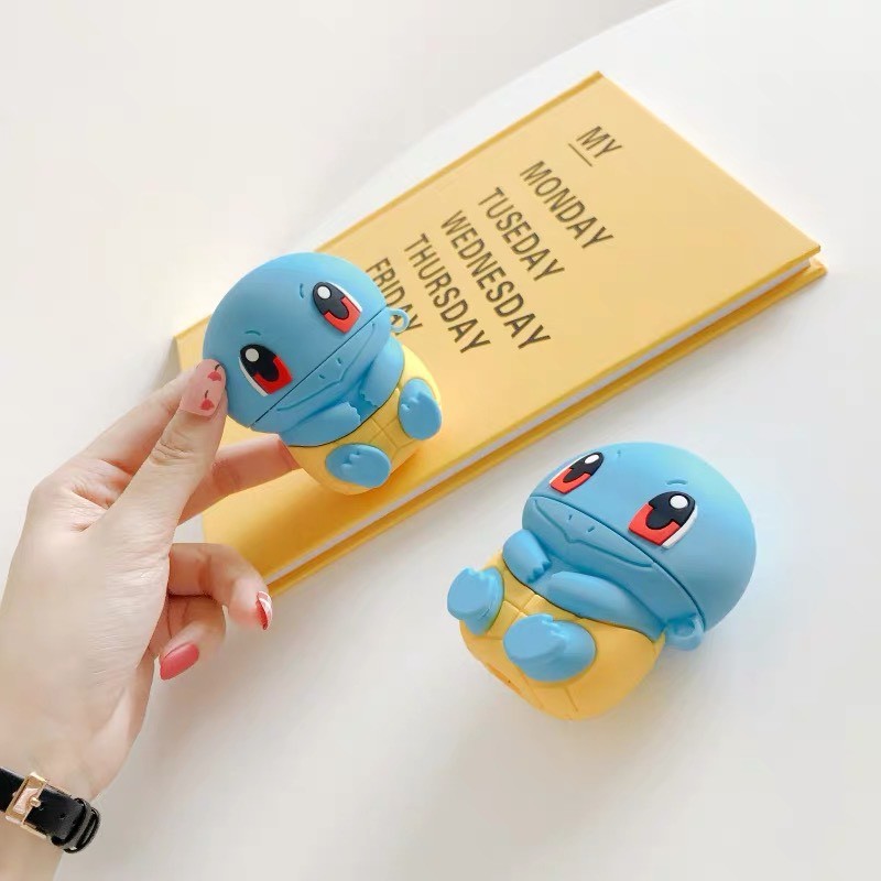 Case bao tai nghe không dây silicon rùa Kini - Vỏ bọc đựng tai nghe i11 i12 1/2 3 Pro 1098 CARKN