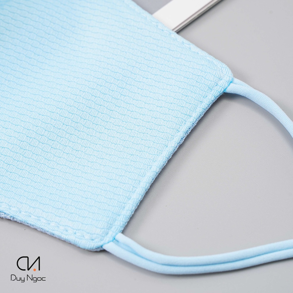 Khẩu Trang Vải Linen Plus Duy Ngọc 3 lớp cao cấp, vải sợi bố linen, chất dày dặn vừa phải, dễ thở, chống tia UV (0550)