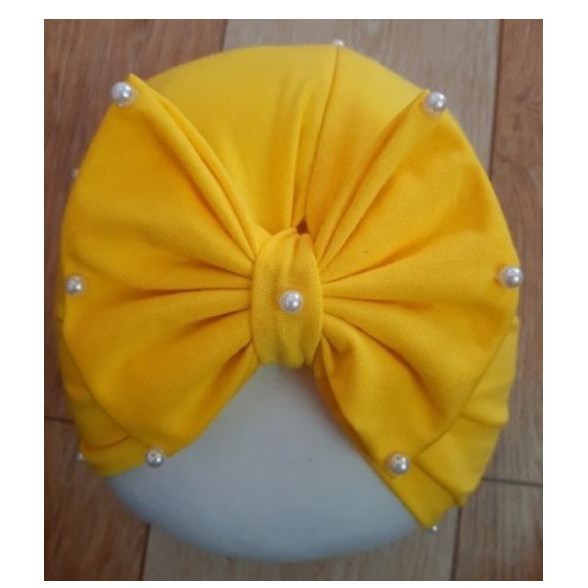 Turban đính Lấp lánh cho bé (Kèm tóc giả)