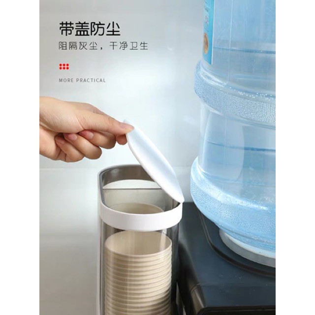 Hộp đựng cốc giấy tự động ecoco hàng cao cấp GDTH