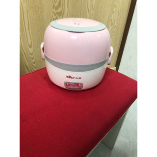 (CÓ SẴN)  HỘP CƠM HÂM NÓNG 2 TẦNG BEAR