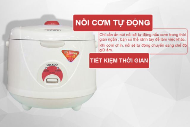 Nồi cơm điện Cuckoo 1.8 lít CR 1021&lt;br&gt; &lt;br&gt; (4-6 người ăn )