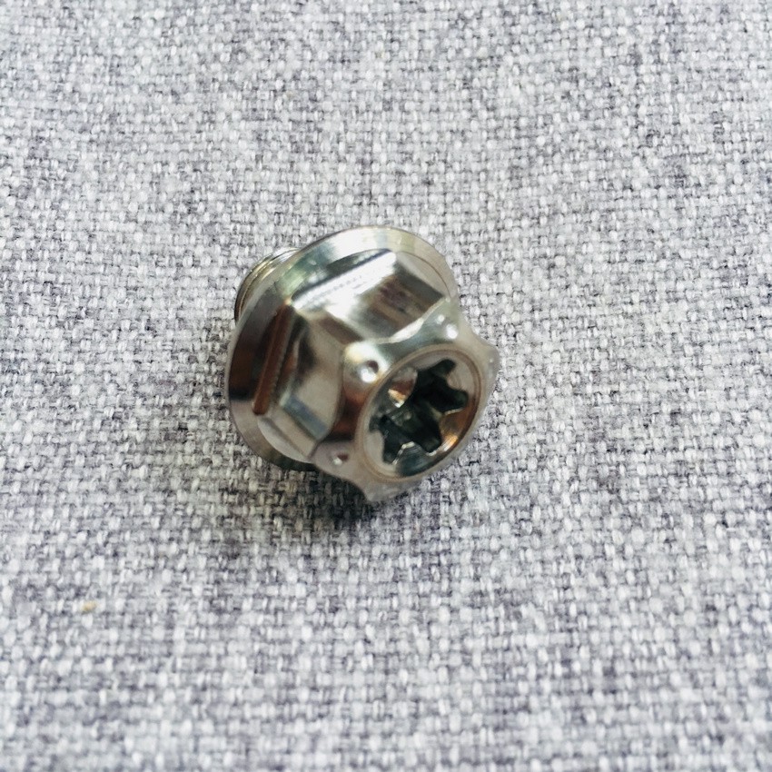 Ốc gắn chân gương, ốc chân kính INOX LỤC GIÁC CHO NHIỀU DÒNG XE